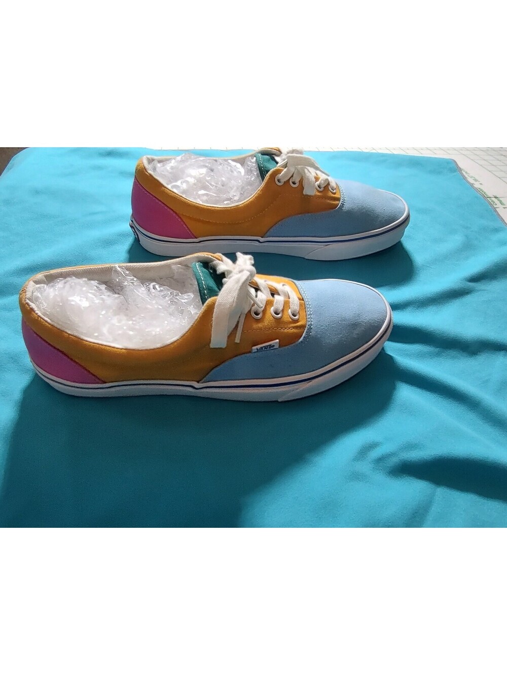 Vans Colorblock Low-Top Canvas Skate Sneakers Size 11.5